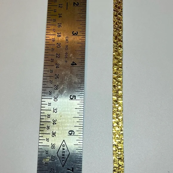 Gold nugget bracelet - Picture 2 of 5